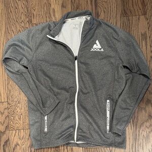 Joola Gray Zip-Up Jacket. Men’s medium.